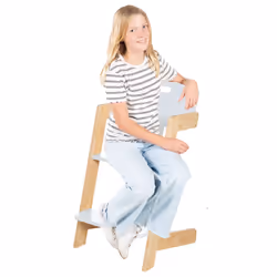 roba 7541WEB chaise haute Chaise haute traditionnelle Siège rigide Bambou, Blanc - Vue supplémentaire 7