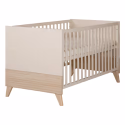 roba 1911879, Lit bébé, 50 kg, Bois, Couleur Cachemire, Chêne