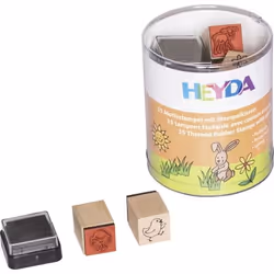 HEYDA Frühling, Kit de tampons pour enfants