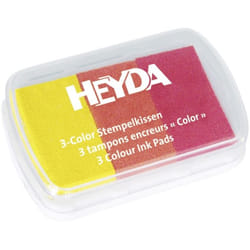 HEYDA 204888462 cassette d'encre pour tampons Multicolore 3 pièce(s)
