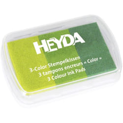 HEYDA 204888463 cassette d'encre pour tampons Vert 3 pièce(s)
