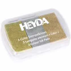 HEYDA 204888466, Multicolore, Or, Vert, Gris, 3 pièce(s), unisexe, 90 mm, 60 mm