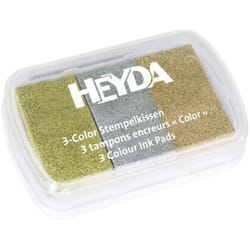 HEYDA 204888466 cassette d'encre pour tampons Multicolore 3 pièce(s)