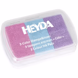 HEYDA 204888468, Multicolore, Bleu, Lilas, Rose, 3 pièce(s), unisexe, 90 mm, 60 mm