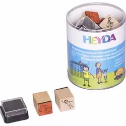 HEYDA 204888489, Kit de tampons pour enfants, Multicolore