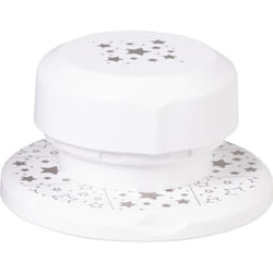 HEYDA 203687762 pièce de perforation artistique Pochoir de perforation Blanc