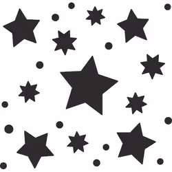 HEYDA 203687762 pièce de perforation artistique Pochoir de perforation Blanc