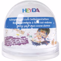 HEYDA 20-48 884 00, Décoration de noël traditionnelle, Acrylique, Transparent, Blanc, Cadres photos, 6 pièce(s), 90 mm