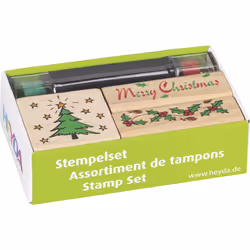 HEYDA 204888481, Kit de tampons pour enfants, Multicolore, 4 pièce(s)