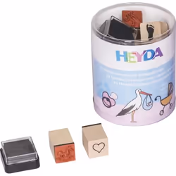 HEYDA 204888485, Kit de tampons pour enfants, Multicolore