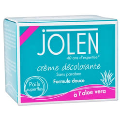 Jolen Crème Décolorante Formule Douce à l'Aloe Vera 125 ml + Activateur 30 g