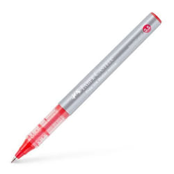 Faber-Castell 348503 stylo roller Stylo à bille retractable avec clip Rouge 1 pièce(s)