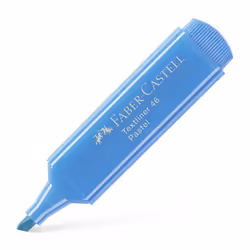 Faber-Castell 154668, 1 pièce(s), Bleu, Pointe biseautée, Bleu, ultramarine, 1 mm