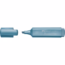 Faber-Castell Textliner 46 marqueur 1 pièce(s) Bleu métal
