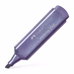 Faber-Castell Textliner 46, 1 pièce(s), Violet métallisé, Violet, Metallic shimmering violet, Rectangle, Encre à base d'eau