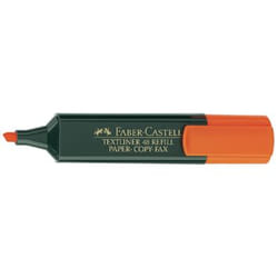 Faber-Castell 154815 marqueur 1 pièce(s) Pointe biseautée Orange