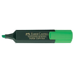 Faber-Castell 154863 marqueur 1 pièce(s) Pointe biseautée Vert