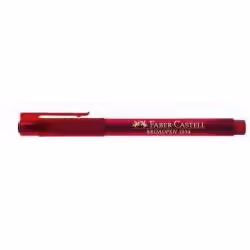 Faber-Castell 155421, Rouge, Rouge, Plastique, Polypropylène (PP), Métal, 0,8 mm