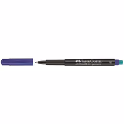Faber-Castell Multimark, Bleu, Noir, Bleu, Plastique, Fin, 1 pièce(s)