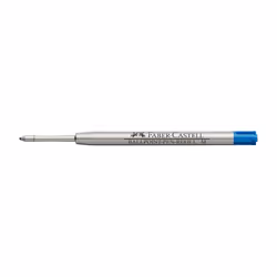Faber-Castell 148741, Bleu, Moyen, Métallique, Métal, Plastique, Stylo à bille, 1 pièce(s)