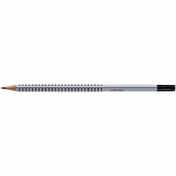 Faber-Castell GRIP 2001, B, Gris, Triangulaire, 12 pièce(s)