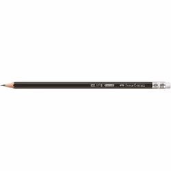 Faber-Castell 1111 HB, HB, Noir, Rond