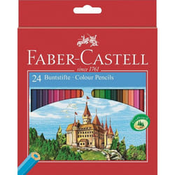 Faber-Castell 111224 crayon de couleur Multicolore 24 pièce(s)
