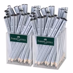 Faber-Castell 111965, B, Argent, Transparent, Triangulaire, Art, Dessin graphique, Loisir, Bureau, École, Technical drawing,  ...