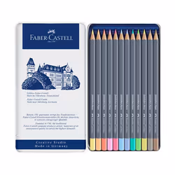 Faber-Castell 114622 crayon de couleur Multicolore, Pastel 12 pièce(s)