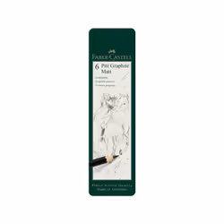 Faber-Castell 115207, Multicolore, Noir, Art, Dessin graphique, Boîte, 5 pièce(s)
