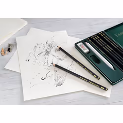 Faber-Castell 115220 coffret cadeau de stylos et crayons Crayon à la mine de graphite Boîte en métal - Vue supplémentaire 4