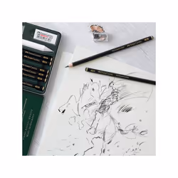 Faber-Castell 115220 coffret cadeau de stylos et crayons Crayon à la mine de graphite Boîte en métal - Vue supplémentaire 6