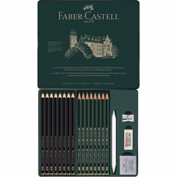 Faber-Castell Pitt Graphite Matt & Castell 9000 Set Multicolore 20 pièce(s)