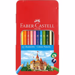 Faber-Castell 115801, Bleu, Or, Orange, Rose, Violet, Rouge, Jaune, 1 pièce(s)