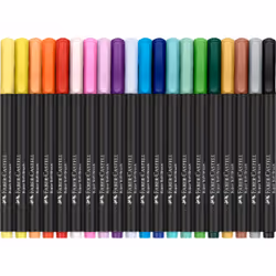 Faber-Castell 116452 stylo-feutre Couleurs assorties 20 pièce(s)