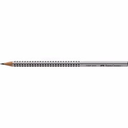 Faber-Castell Grip 2001, H, Gris, Triangulaire, 1 pièce(s)