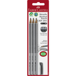 Faber-Castell 34197 crayon graphite HB 3 pièce(s)