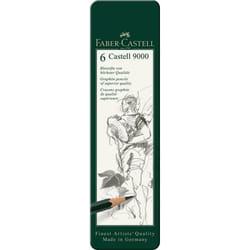 Faber-Castell 9000 Crayon à la mine de graphite