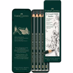Faber-Castell 119305 crayon graphite HB 5 pièce(s)