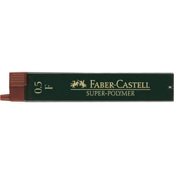 Faber-Castell Super-Polymer Mine de crayon super polymère F 0.5 mm pack de 12 pour TK-FINE VARIO L