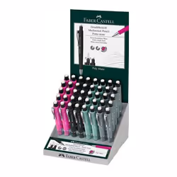 Faber-Castell 133341, Multicolore, 0,7 mm, Triangulaire, Se tourne vers l'extérieur, 40 pièce(s)
