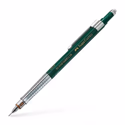 Faber-Castell 135500, Vert, Argent, Gris, HB, 0,5 mm, 1 pièce(s)