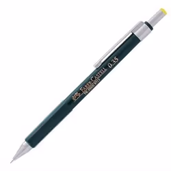 Faber-Castell 136300, Vert, Plastique, HB, 0,35 mm, 10 pièce(s)