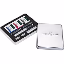 Faber-Castell 201629 stylo-plume Système de remplissage cartouche Argent 1 pièce(s) - Vue supplémentaire 6