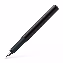 Faber-Castell 140816, Noir, Système de remplissage cartouche, Acier inoxydable, Ambidextre