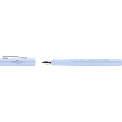 Stylo plume - FABER-CASTELL - GRIP 2010 Harmony - Plume fine - Bleu ciel - Rechargeable