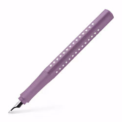 Faber-Castell 140877, Violet, Système de remplissage cartouche, Bleu, Acier inoxydable, Moyen, Ambidextre