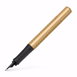 Faber-Castell 140932, Noir, Or, Système de remplissage cartouche, Bleu, Fin, Ambidextre, 1 pièce(s)