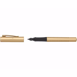Faber-Castell 140932 stylo-plume Système de remplissage cartouche Noir, Or 1 pièce(s)