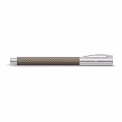 Faber-Castell Ambition OpArt stylo-plume Système de remplissage cartouche Chrome, Sable 1 pièce(s)
